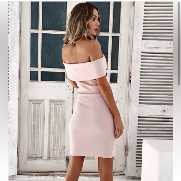 Hello Molly Size S / 4 Everybody Loves Me Mini Bodycon Bandage Dress‎ Pink - Picture 4 of 8